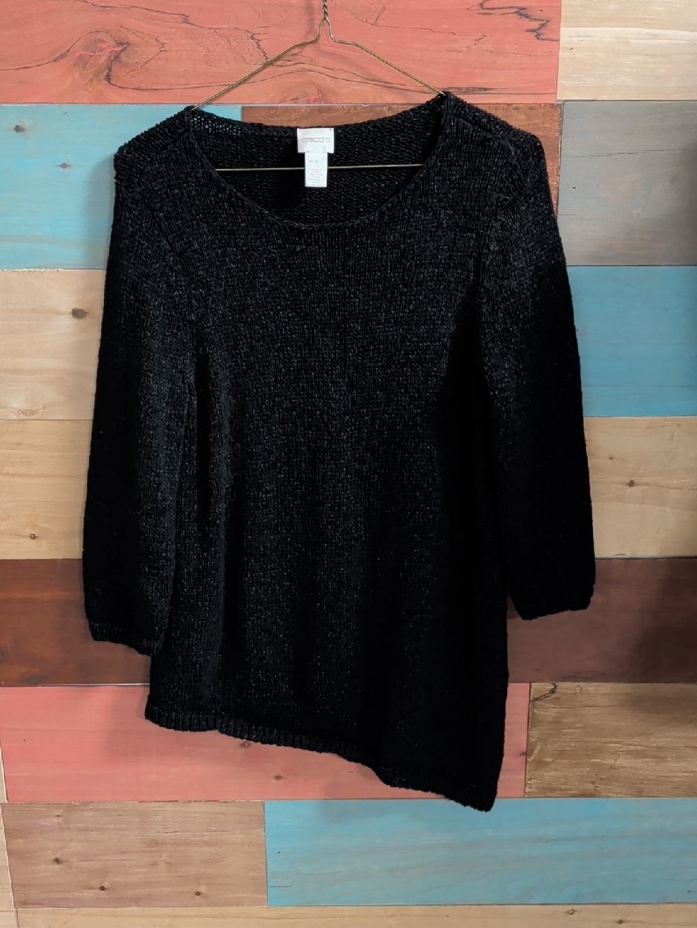 Chico's Black Knit Sweater